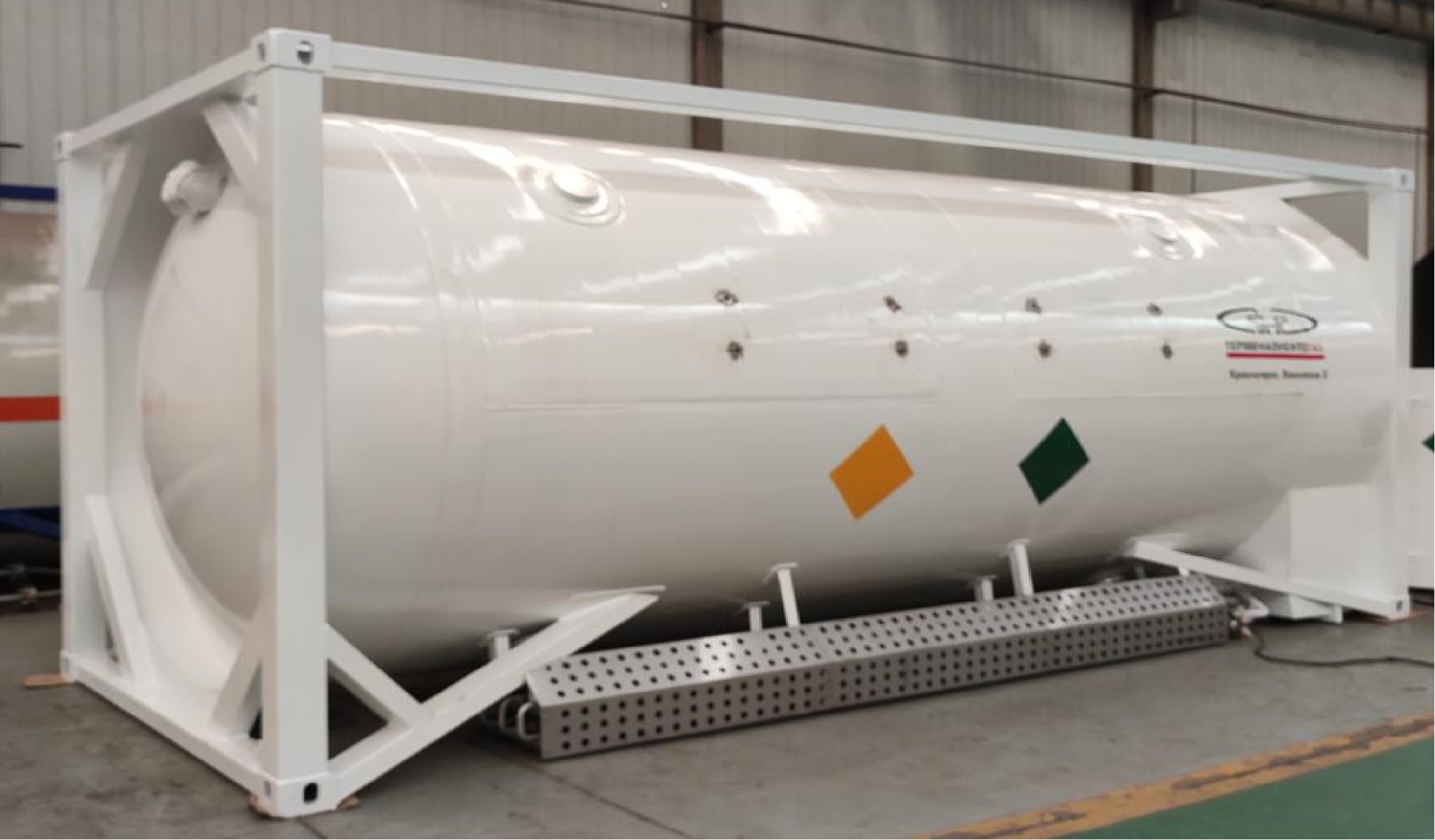 Shengrun 20ft Liquid Oxygen ISO Tank Container (20.6m³)